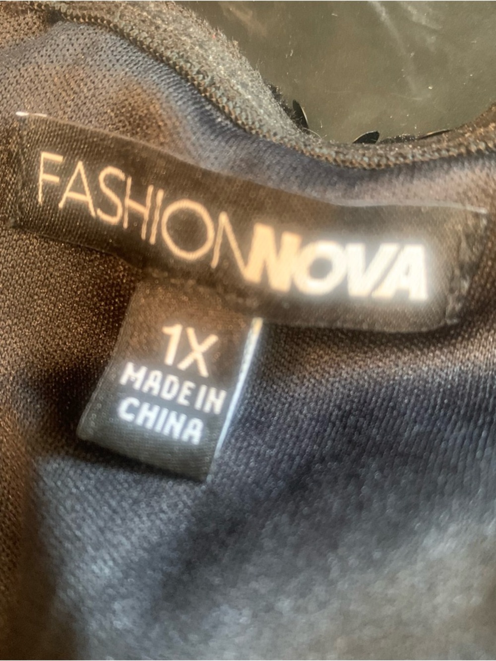 Twilight black sequin gown Size 1X from Fashion Nova. - Picture 14 of 16